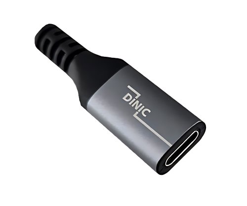 DINIC USB 4.0 Extension, 240W PD, 40Gbps, 0.5m Type C to C, Aluminum Connector, Nylon Cable, DINIC Box.